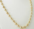 Collier Collier marseillais à boules en chute en or rose 18 kt 58 Facettes 33664