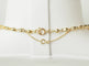 Collier Collier marseillais à boules en chute en or rose 18 kt 58 Facettes 33664