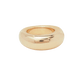 Bague 50 Chaumet - Bague jonc en or rose 18 kt 58 Facettes 33666