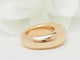 Bague 50 Chaumet - Bague jonc en or rose 18 kt 58 Facettes 33666