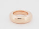 Bague 50 Chaumet - Bague jonc en or rose 18 kt 58 Facettes 33666