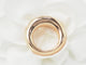 Bague 50 Chaumet - Bague jonc en or rose 18 kt 58 Facettes 33666