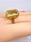 Bague 54 Bague en or jaune 18 carats avec citrine 20–23 carats 58 Facettes AB687