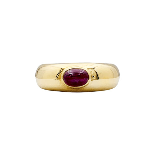 Bague 50 Bague Chaumet, "Anneau" or jaune et rubis. 58 Facettes 35431