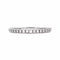 Bague 48 Alliance Chaumet, or blanc et diamants. 58 Facettes 35427