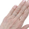 Bague 48 Alliance Chaumet, or blanc et diamants. 58 Facettes 35427