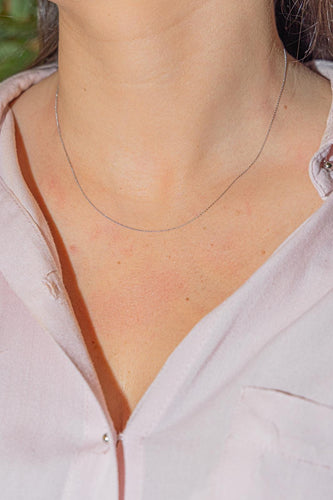 Collier Collier Chaîne Or blanc 58 Facettes 2876682CN