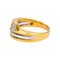 Bague 56 Bague  Trilogie Or jaune, Or blanc Diamant 58 Facettes 4250495CN