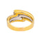 Bague 56 Bague  Trilogie Or jaune, Or blanc Diamant 58 Facettes 4250495CN