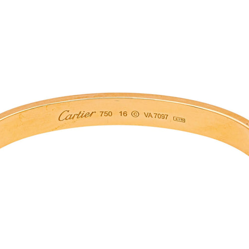 Bracelet Cartier Bracelet Love Or rose 58 Facettes 5422041RV