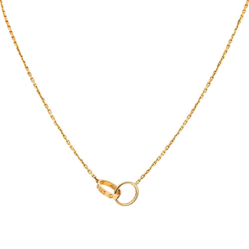 Collier Cartier Collier Love Or rose Diamant 58 Facettes 5422109RV