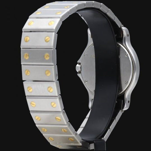 Montre Cartier Montre Santos Ronde Octagon 58 Facettes MT45172