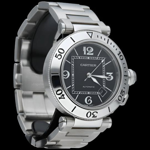 Montre Cartier Montre Pasha Seatimer 40Mm 58 Facettes MT45787