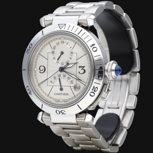 Montre Cartier Montre Pasha Gmt Power Reserve 58 Facettes MT45776