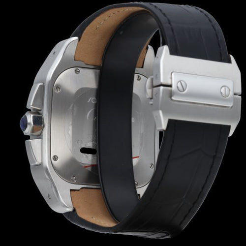 Montre Cartier Montre Santos 100 Xl Chronograph 58 Facettes MT45765