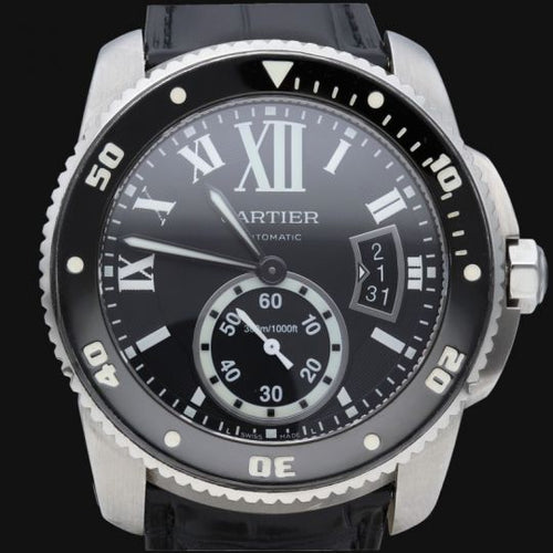 Montre Cartier Montre Calibre De Cartier Diver 58 Facettes MT45763