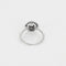 Bague 50 Charmante bague cible en or blanc et diamants 58 Facettes B260067