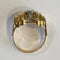 Bague 56 Bague Art déco en or jaune et or blanc 750‰, diamant 58 Facettes 31350591