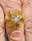 Bague 60 Bague ancienne - Bague en or jaune/rosé 18 carats et diamants 58 Facettes 90870-AC12797