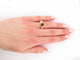 Bague 51 Van Cleef & Arpels - Bague jonc torsadée en or jaune 18k et onyx 58 Facettes 273892