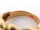 Bague 51 Van Cleef & Arpels - Bague jonc torsadée en or jaune 18k et onyx 58 Facettes 273892
