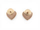 Boucles d'oreilles Poiray L’Attrape Cœur - Boucles d’oreilles en or rose 18k et opale 58 Facettes 273805