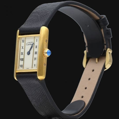 Montre Cartier Montre Tank Vermeil 58 Facettes MT44307