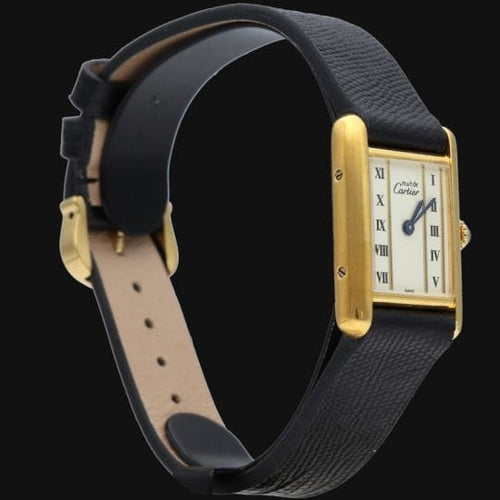 Montre Cartier Montre Tank Vermeil 58 Facettes MT44307