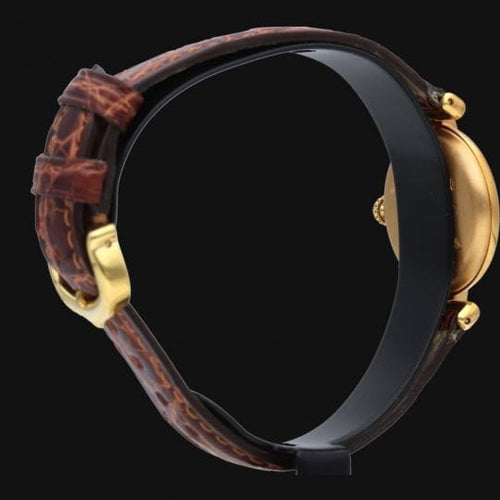 Montre Cartier Montre Colisée Must De Cartier Vermeil 58 Facettes MT45986