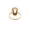Bague 52 Bague en or jaune 750‰ avec aigue-marine ovale 58 Facettes 260086R