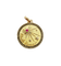 Pendentif Pendentif médaille étoile d'amour en or 18k et rubis 58 Facettes A06867