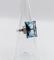 Bague 47 Bague Art déco en platine avec aigue-marine 4,50 ct et diamants 58 Facettes A06879