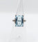 Bague 47 Bague Art déco en platine avec aigue-marine 4,50 ct et diamants 58 Facettes A06879