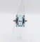 Bague 47 Bague Art déco en platine avec aigue-marine 4,50 ct et diamants 58 Facettes A06879