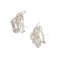 Boucles d'oreilles Boucles d'oreilles feuilles à diamants en or blanc 18 ct 58 Facettes 31914