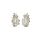 Boucles d'oreilles Boucles d'oreilles feuilles à diamants en or blanc 18 ct 58 Facettes 31914