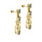 Boucles d'oreilles Boucles d’oreilles pendantes - Or jaune 18 ct, saphirs et diamants 58 Facettes 40862