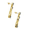 Boucles d'oreilles Boucles d’oreilles pendantes - Or jaune 18 ct, saphirs et diamants 58 Facettes 40862