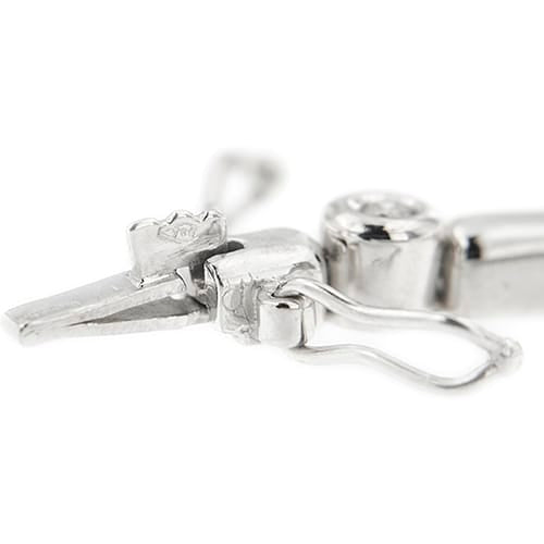 Bracelet Bracelet tennis - Bracelet en or blanc 18 ct et diamants 0,48 ct 58 Facettes 39025