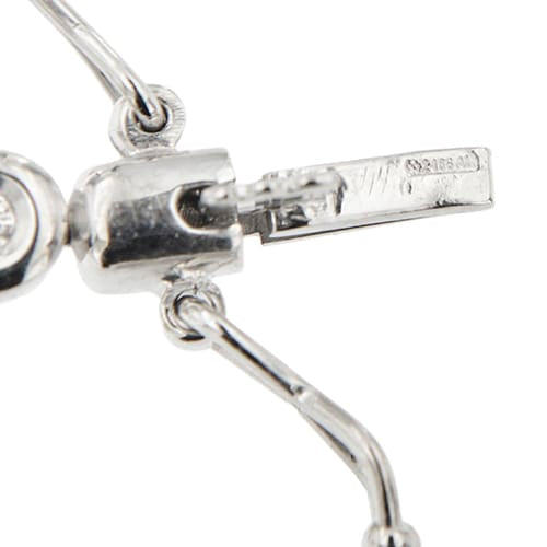 Bracelet Bracelet tennis - Bracelet en or blanc 18 ct et diamants 0,48 ct 58 Facettes 39025