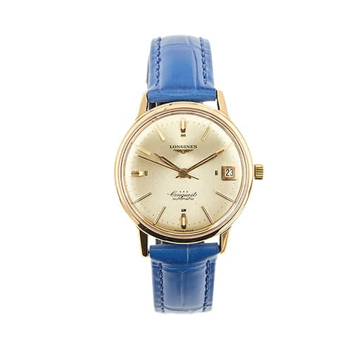 Montre Longines Conquest Automatic - Montre automatique en or rose 18 ct 35 mm 58 Facettes 38331