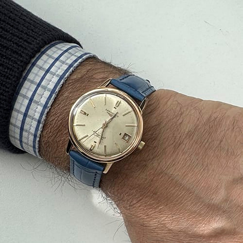 Montre Longines Conquest Automatic - Montre automatique en or rose 18 ct 35 mm 58 Facettes 38331