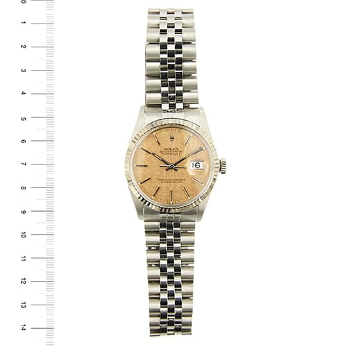 Montre Rolex Datejust - Montre automatique en acier et or blanc 18 ct, 36 mm 58 Facettes 33854