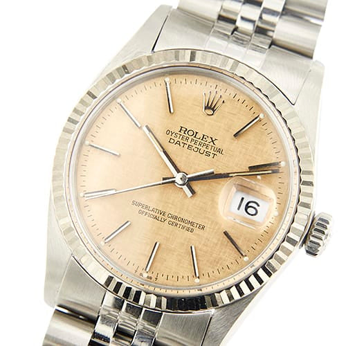 Montre Rolex Datejust - Montre automatique en acier et or blanc 18 ct, 36 mm 58 Facettes 33854