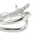 Boucles d'oreilles Boucles d’oreilles à voile en or blanc 18 ct et diamants 58 Facettes 37254