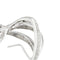 Boucles d'oreilles Boucles d’oreilles à voile en or blanc 18 ct et diamants 58 Facettes 37254