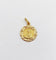 Pendentif Médaille religieuse - Pendentif Vierge et Sainte Rita da Cascia en or jaune 18k 58 Facettes A06893