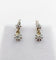 Boucles d'oreilles Art déco - Boucles d'oreilles dormeuses en or blanc 18k et diamants 58 Facettes A06898