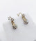 Boucles d'oreilles Art déco - Boucles d'oreilles dormeuses en or blanc 18k et diamants 58 Facettes A06898