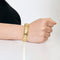 Bracelet Bracelet jonc ouvert en or jaune 18k 58 Facettes RAM2844